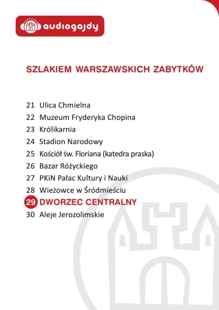 audiobook Dworzec Centralny. Szlakiem warszawskich zabytków - Ewa Chęć