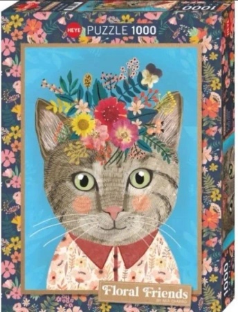 Puzzle 1000 elementów. Floral Friends