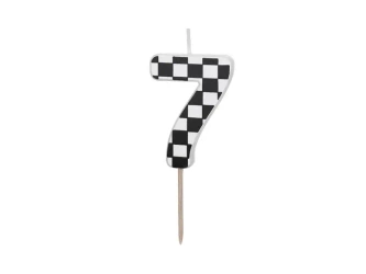 Świeczka urodzinowa 7 5,5cm - PartyDeco
