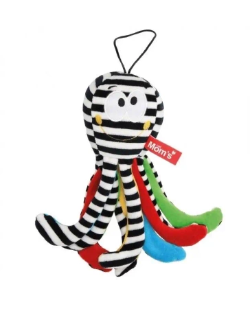 Mini ośmiornica biało-czarna - Hencz Toys