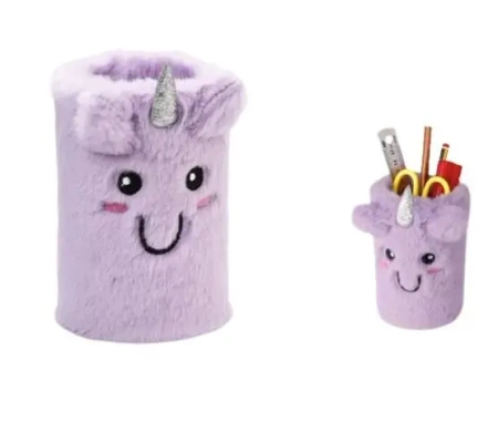 Pojemnik pluszowy na przybory szkolne Unicorn - MP Main Paper