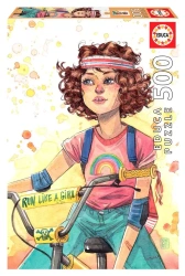 Puzzle 500 Run Like A Girl Esther Gili 111351 - Educa