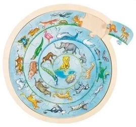 Układanka - Parada zwierząt - Goki