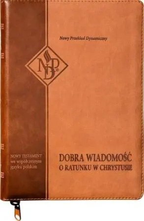 Nowy Testament NPD suwak paginatory karmelowy - praca zbiorowa