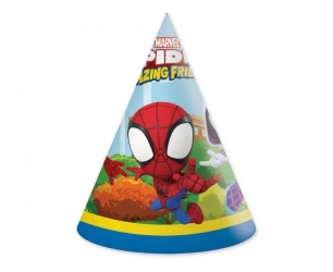 Czapeczki papierowe Spidey & His Amazing... 6szt - Godan