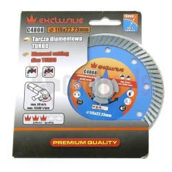 Tarcza diamentowa Turbo C4808 Corona Exclusive - RICHMANN