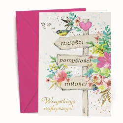 Karnet okolicznościowy - Polkart