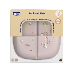 Talerz 3-dzielny beżowy 12m+ - Chicco