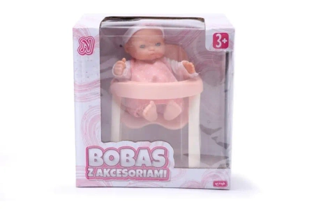 Bobas Natalia z krzesełkiem do karmienia 11cm - Artyk