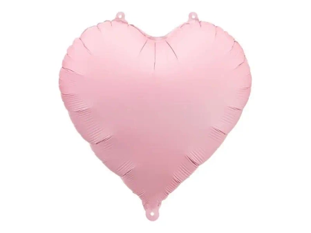 Balon foliowy Serce 45cm różowy - PartyDeco