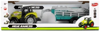 Traktor z przyczepą