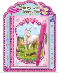 Pamiętnik z niewidzialnym długopisem Jednorożce - Pecoware