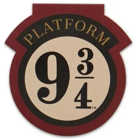 Harry Potter Notes Peron 9 i 3/4 - Half Moon Bay
