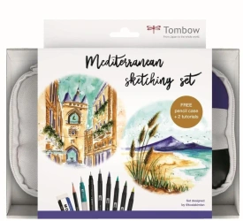 Zestaw Mediterranean Sketching Set - Tombow
