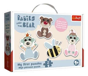 Puzzle Baby Classic - Przyjacielskie Bobaski - Trefl