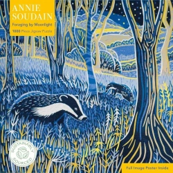 Puzzle 1000 Foraging by Moonlight Annie Soudain - Flame Tree