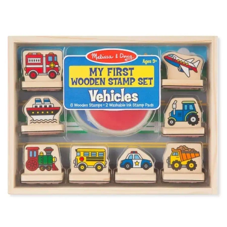Moje pierwsze pieczątki. Pojazdy