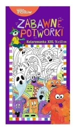 Kolorowanka XXL. Zabawne potworki - praca zbiorowa