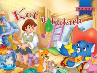 Kot w butach. Rozkładanki - praca zbiorowa
