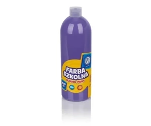 Farba szkolna fioletowa 1000ml ASTRA - ASTRA papiernicze