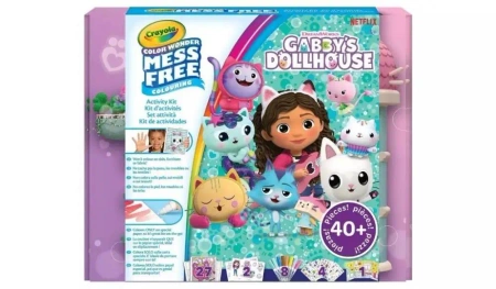 Zestaw do kolorowania Color Wonder Koci Domek Gabi - Crayola