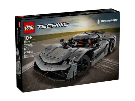 Lego Technic Szary hipersamochód Koenigsegg Jesko Absolut 42173