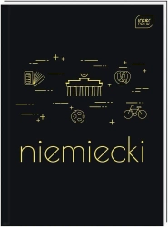 Brulion A5/80K kartka M 70g Niemiecki (5szt) - INTERDRUK