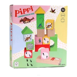 Klocki drewniane Pippi - MICKI