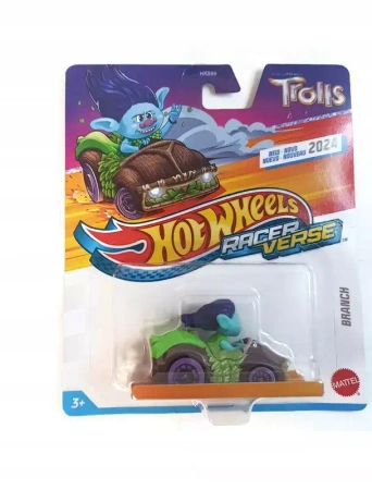 Branch Trolls the Movie 2024 Hot Wheels Racer Verse