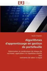 Algorithmes d''apprentissage en gestion de portefeuille - CHAPADOS-N