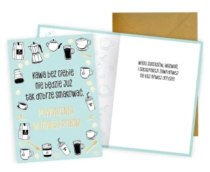 Karnet Podziękowania za współpracę - Kukartka