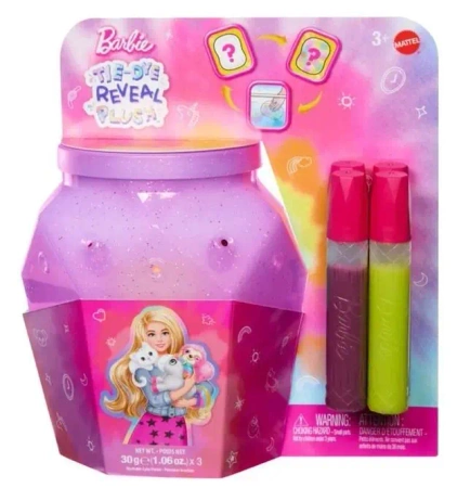 Barbie Tie-Dye. Pluszak do malowania Kotek HWD31 - Mattel