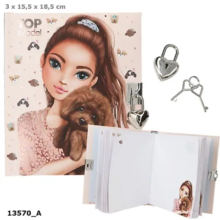 Pamiętnik na kłódkę Top Model 13570A - DEPESCHE