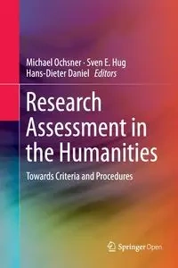 Research Assessment in the Humanities - Ochsner Michael