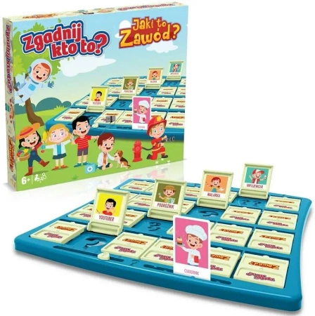 Zgadnij kto to? Jaki to zawód? - Winning Moves