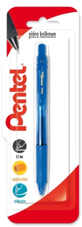 Pióro kulkowe 0,7 mm EnerGel BL107 niebieski 1 szt. - PENTEL