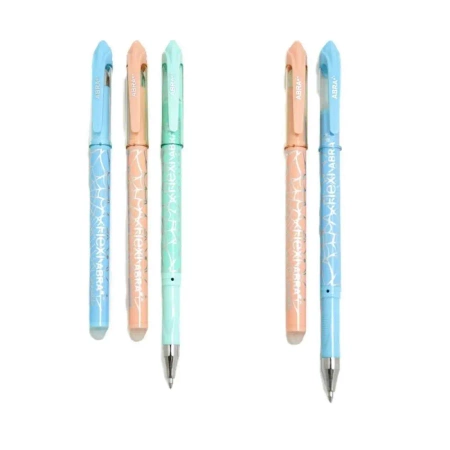 Długopis ścieralny Flexi Abra Pastel 3szt +2gratis - Penmate