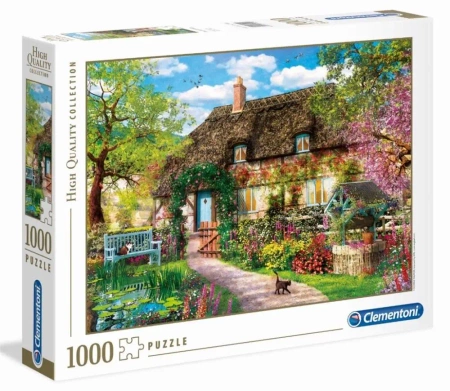 Puzzle 1000 HQ The Old Cottage - Clementoni