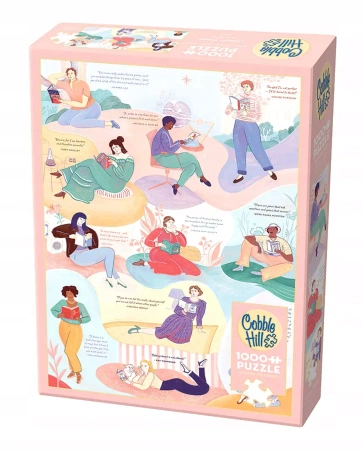 Puzzle Cobble Hill 1000 elementów Cobble Hill Puzzle 1000 el. Autorki bestsellerowych książek 625012