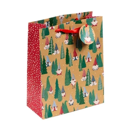 Torba na prezent Christmas Jolly Gonks Bunch L - Puckator