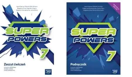 Super powers Neon 7 KOMPLET Podręcznik + ćwiczenia - Jon Hird|Aleksandra Dziewicka|Kevin Hadley