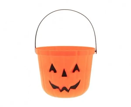 Wiaderko uśmiechnięta dynia 18.5x15cm - Godan