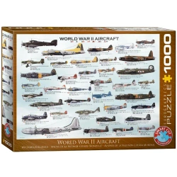 Puzzle 1000 World War II Aircraft 6000-0075 - Eurographics