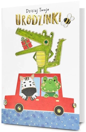 Karnet Urodziny - Pan Dragon