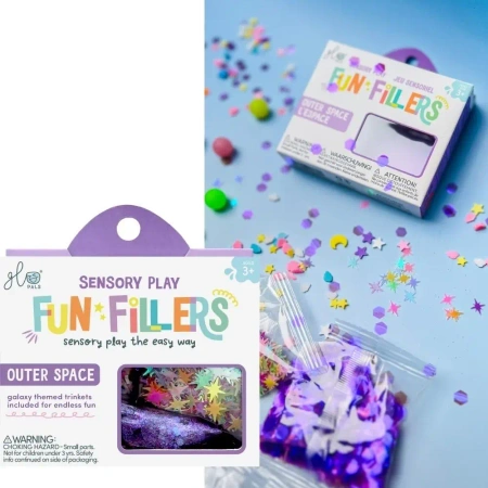 Magiczne dodatki do słoików sensorycznych - Glo Pals