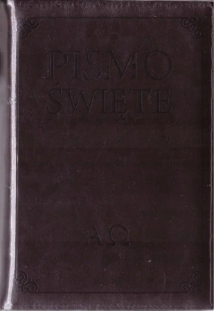 Pismo Święte w etui brązowe - praca zbiorowa