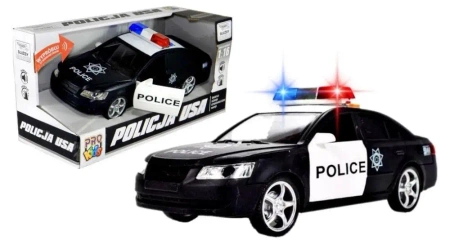 Pojazd z dźwiękami - Policja USA - Pro Kids