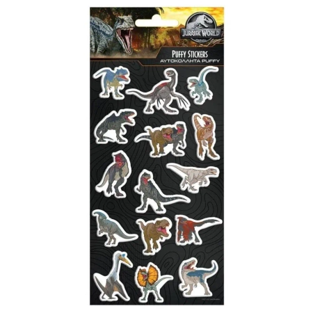 Naklejki wypukłe Jurassic World - Diakakis