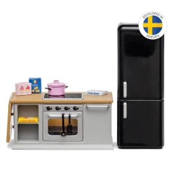 Zestaw mebli kuchennych do domku dla lalek - MICKI