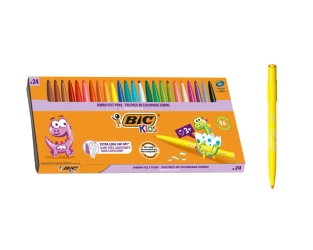 Flamastry Kids Visacolor XL ECOlutions 24szt BIC